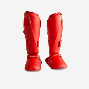 Protecţie tibie și Picior Karate 900 Roșu imagine