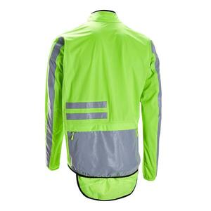 Jachetă ciclism pe ploaie RC500 vizibilitate EN1150 imagine