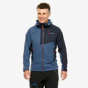 Jachetă Softshell Alpinism Light Albastru Bărbaţi imagine