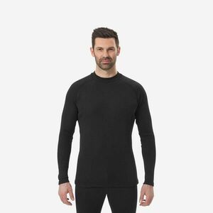 Bluză termică Schi 100 Negru Bărbați imagine