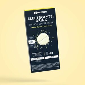 Tablete efervescente băutură cu electroliți fără zahăr Lămâie 40 x 4 g imagine