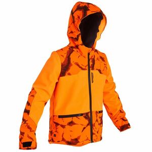 Jachetă SOFTSHELL SG500 Fluorescentă Copii imagine