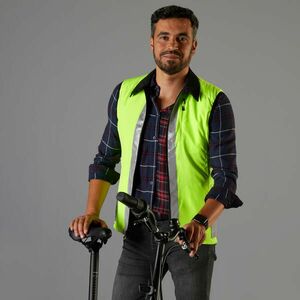 Vestă reversibilă ciclism 560 EPI Bărbați imagine