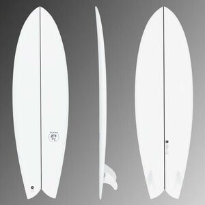 Placă surf FISH 900 6'1" 42 L, vândută cu 2 înotătoare twin imagine