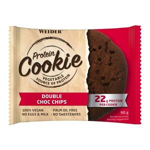 Biscuite proteic Cookie double choc chips 100% vegan 90 g imagine