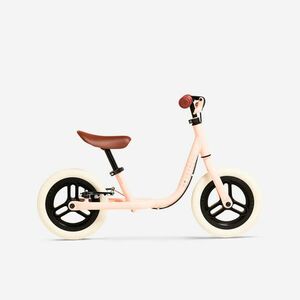 Bicicletă fără pedale Runride 500 10'' Roz-Bej Copii imagine
