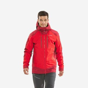 Jachetă impermeabilă Alpinism Evo Roșu Bărbați imagine