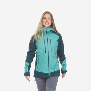Jachetă impermeabilă Alpinism Evo Verde Damă imagine