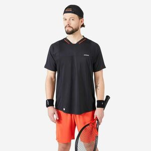 Tricou Tenis TTS DRY Negru-Roșu Bărbați imagine