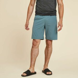 Pantalon scurt Yoga Dinamică Pânză Kaki Bărbați imagine