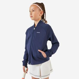 Jachetă Tenis TJK500 Bleumarin Fete imagine