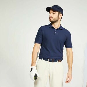 Tricou Polo Golf WW500 Bleumarin Bărbați imagine