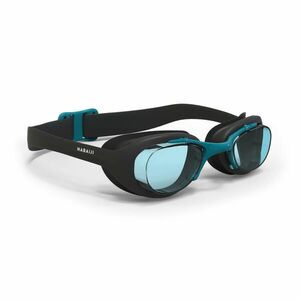 Ochelari de înot XBase Mărme unică Lentile transparente Negru-Albastru imagine