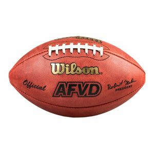 Minge fotbal american AFVD GAME BALL WTF1000 mărime oficială maro imagine
