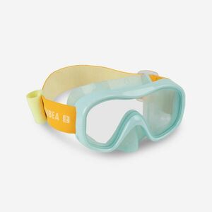 Mască 100 snorkeling Confort Verde Copii imagine
