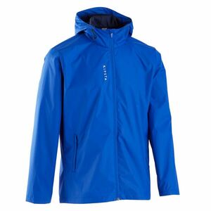 Jachetă Protecție Ploaie Fotbal T100 Albastru Adulţi imagine