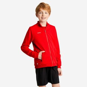 Jachetă Fotbal Essential Roșu Copii imagine