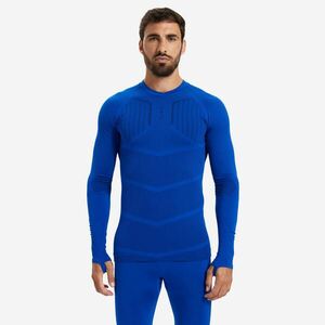 Bluză termică Fotbal Keepdry 500 Albastru Adulți imagine