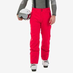 Pantalon călduros impermeabil schi 580 Roșu Bărbați imagine