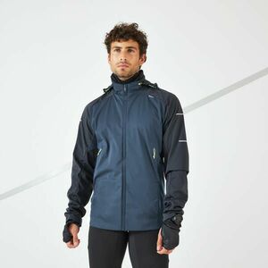 Jachetă Iarnă Protecție vânt și ploaie Alergare pe asfalt Warm Regul Albastru Bărbați imagine