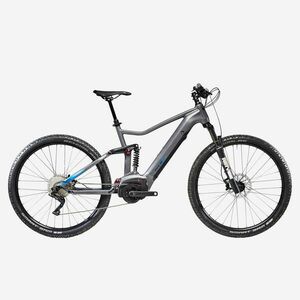 Bicicletă electrică MTB cu suspensie integrală 29" STILUS E-TRAIL Gri imagine