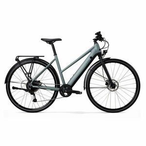 Bicicletă de oraș electrică Elops 500E cadru jos imagine
