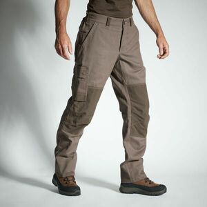 Pantalon 500 Călduros Rezistent Maro Bărbați imagine