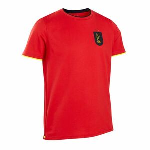 Tricou Fotbal FF100 Replica Belgia 2024 Roșu Copii imagine