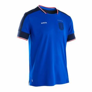 Tricou Fotbal FF500 Franța 2024 Albastru Copii imagine