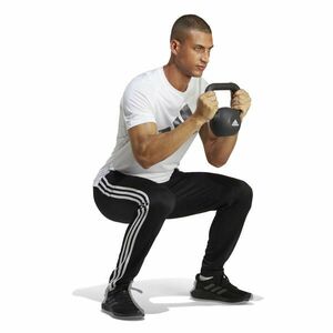Pantalon de trening Fitness cardio Adidas Negru Bărbați imagine