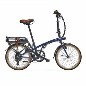 Bicicletă pliabilă electrică E FOLD 500 Albastru imagine