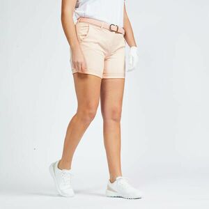 Pantalon scurt golf MW500 Roz pastel Damă imagine