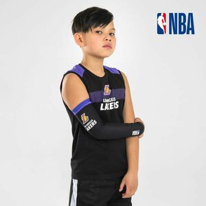 Maiou termic Baschet NBA UT500 Los Angeles Lakers Negru Copii imagine