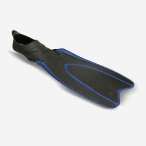 Labe de înot snorkeling FF 100 REACT Marmură Albastru-Negru imagine