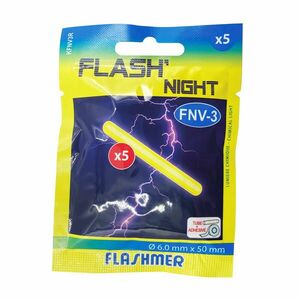 Batoane luminoase FNV-3 FLASH NIGHT T3 6, 0x50mm x 5 bucăți imagine
