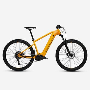 Bicicletă MTB electrică semi-rigidă 29" - E-EXPL 520 Portocaliu imagine