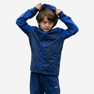 Jachetă Protecție Ploaie Fotbal VIRALTO LETTERS Albastru Copii imagine