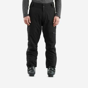 Pantalon schi 500 Călduros Regular Negru Bărbați imagine