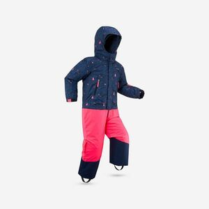 Costum schi PNF 500 Călduros și impermeabil Roz și Albastru Copii imagine