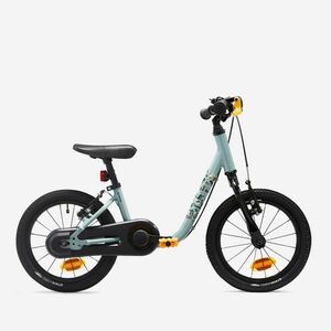 Bicicletă fără pedale 2 în 1 Discover 900 Verde Copii 3-5 ani 14 inch imagine