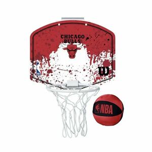 Mini-coș de baschet NBA Wilson mini hoop bulls Roșu imagine
