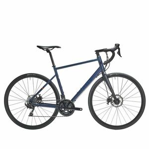 Bicicletă de șosea RC520 frână pe disc Albastru imagine