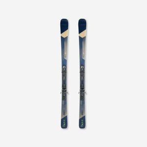 Schiuri cu legături schi pe pârtie Cross 950+ Albastru Bărbați imagine