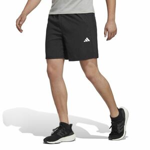 Pantalon scurt fitness cu logo Negru bărbați imagine