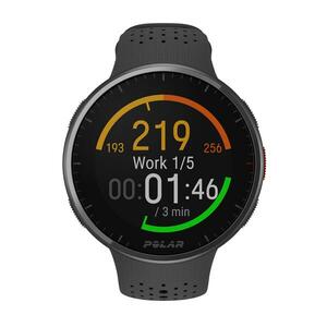 Ceas smartwatch GPS cu senzor cardio și barometru Pacer S/L Negru imagine