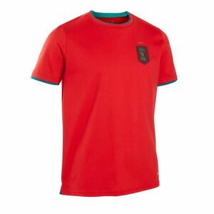 Tricou Fotbal FF100 Replică Portugalia 2024 Roșu Copii imagine