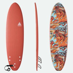 Placă surf spumă 7' 500 Portocaliu imagine