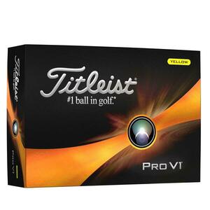 Mingi golf x12 TITLEIST Pro V1 Galben imagine