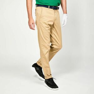 Pantalon chino golf bumbac MW500 Bej Bărbați imagine
