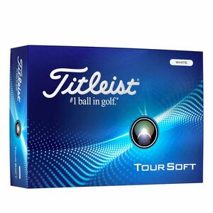 Set 12 mingi golf TITLEIST Tour soft Alb imagine